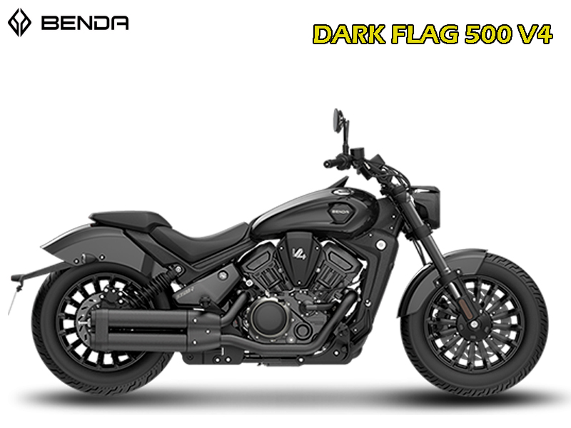 Benda Drak Flag 500, Động Cơ V4, Phuộc Nâng Điện, TCS, ABS tại Cần Thơ