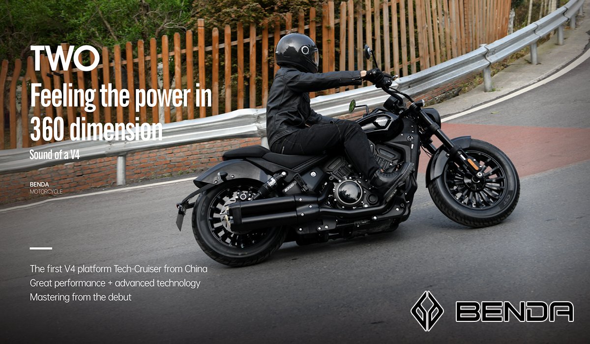 Benda Drak Flag 500, Động Cơ V4, Phuộc Nâng Điện, TCS, ABS tại Cần Thơ