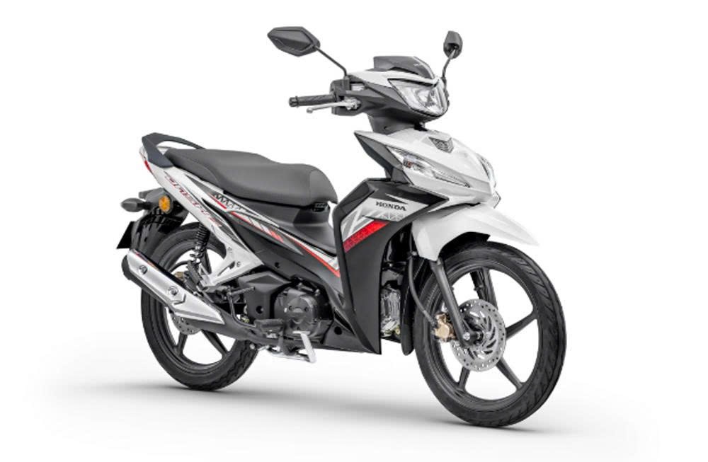 Honda Dash 125 2026 Nhập Khẩu Malaysia: Phanh Đĩa Đôi, Tem Sporty đủ 4 màu