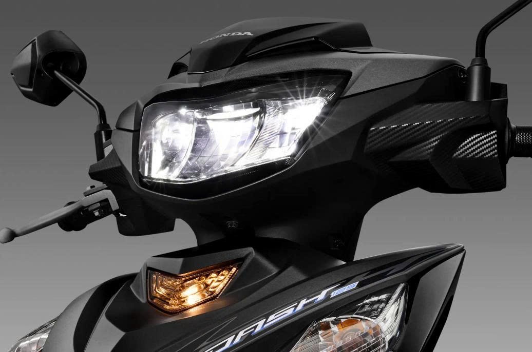 Honda Dash 125 2026 Nhập Khẩu Malaysia: Phanh Đĩa Đôi, Tem Sporty đủ 4 màu