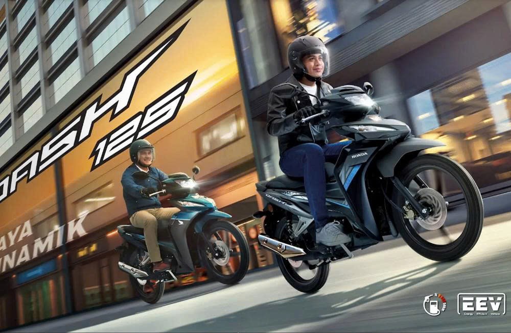 Honda Dash 125 2026 Nhập Khẩu Malaysia: Phanh Đĩa Đôi, Tem Sporty đủ 4 màu