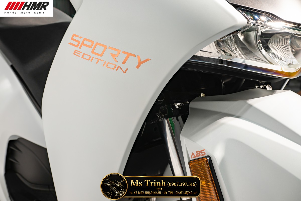 Honda SH350i nhập Ý 2026 tại Moto Đồng Tháp - SH350i Sporty Trắng Nhám, Xám Bóng Đẳng Cấp Chuẩn Ý