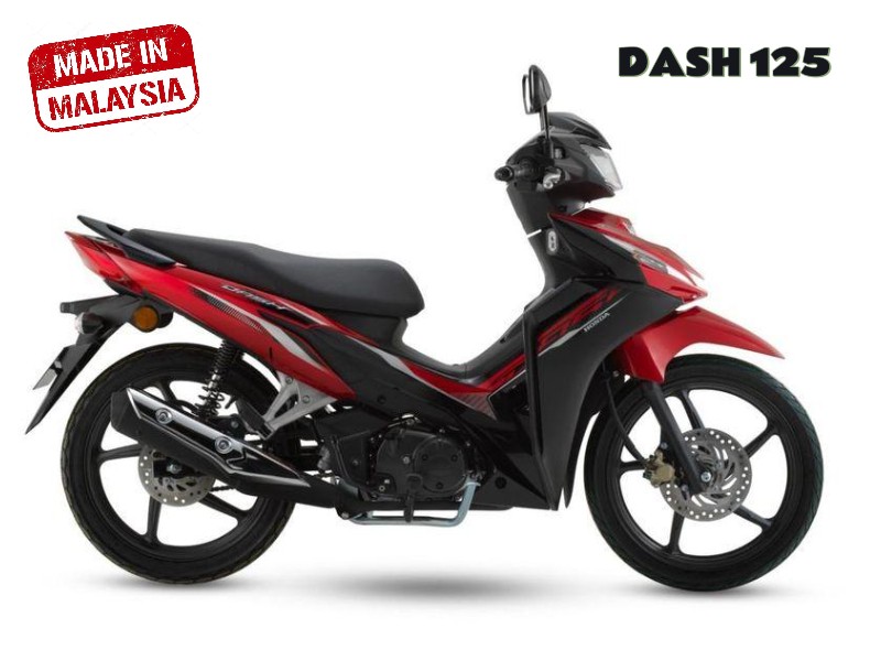 Honda Dash125 2025, 2 thắng dĩa, NK Chính Hãng Malaysia tại Cần Thơ