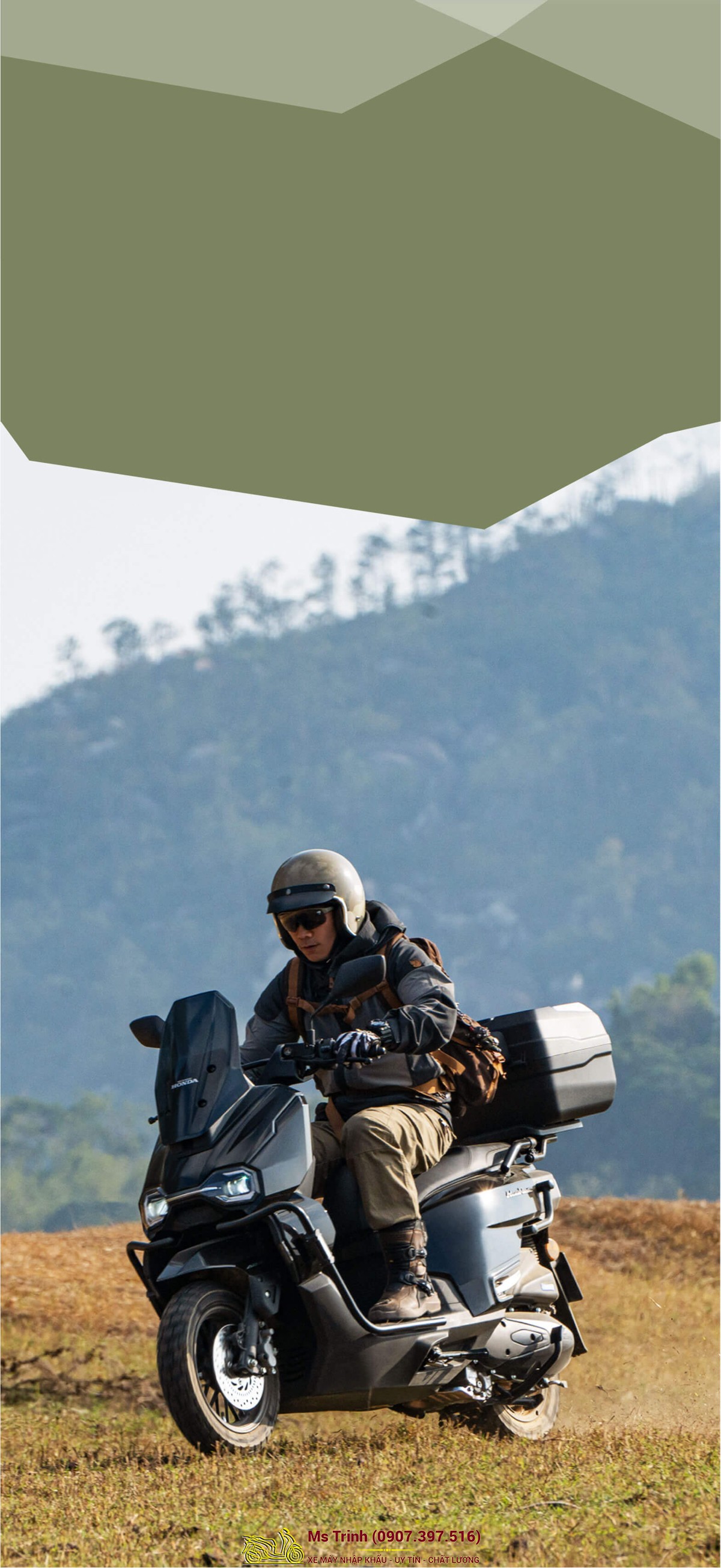 Honda HRD125 2026 - Xe tay ga ADV cá tính, ABS 2 kênh, công nghệ hiện đại tại Moto Đồng Tháp