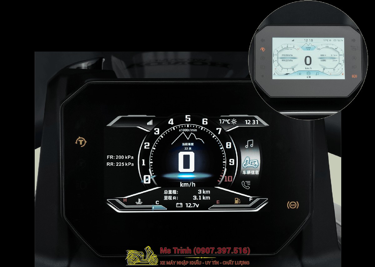 Honda HRD125 2026 - Xe tay ga ADV cá tính, ABS 2 kênh, công nghệ hiện đại tại Moto Đồng Tháp