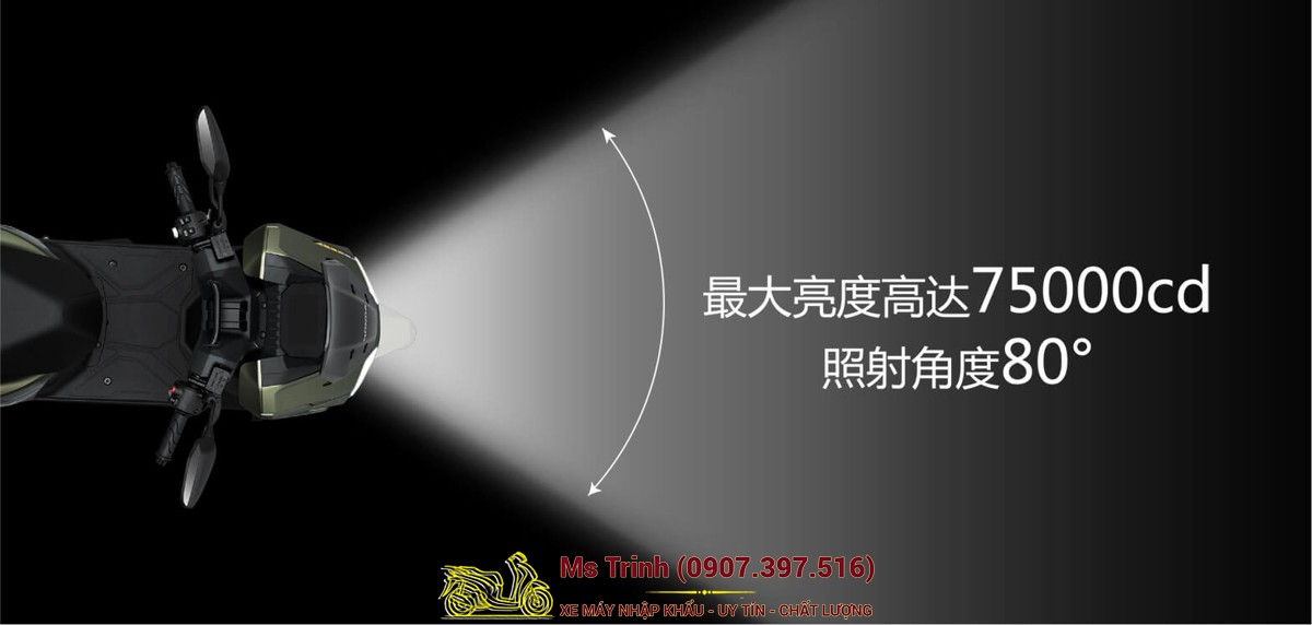 Honda HRD125 2026 - Xe tay ga ADV cá tính, ABS 2 kênh, công nghệ hiện đại tại Moto Đồng Tháp