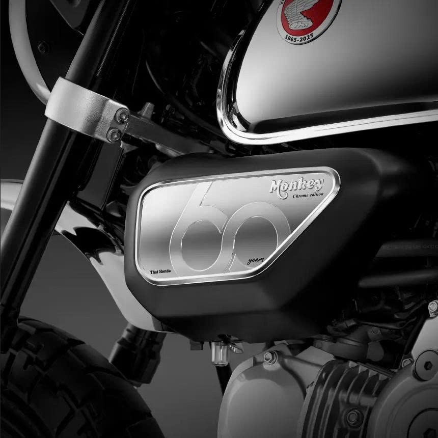  Honda Monkey Chrome Edition 2025 giới hạn toàn cầu