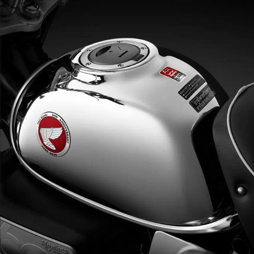  Honda Monkey Chrome Edition 2025 giới hạn toàn cầu