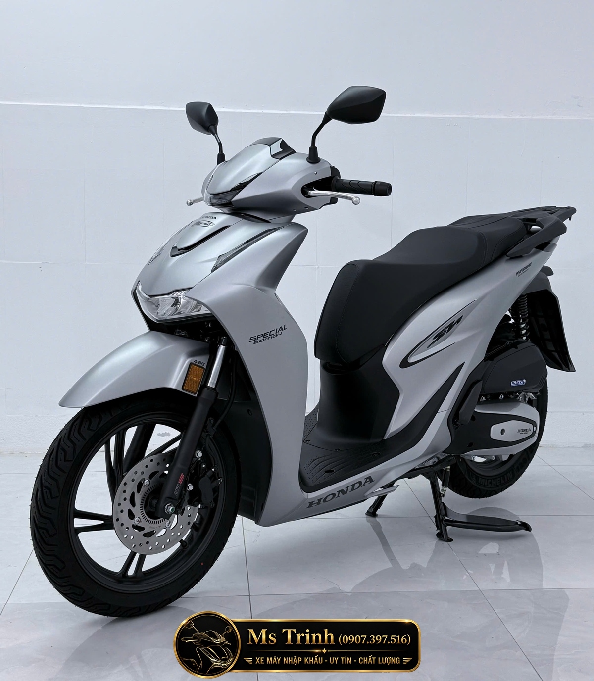 Honda SH150i Special Edition HMR màu bạc nhập Ý 2026 tại Moto Đồng Tháp | Giá mới nhất, xe chính ngạch Honda Moto Roma