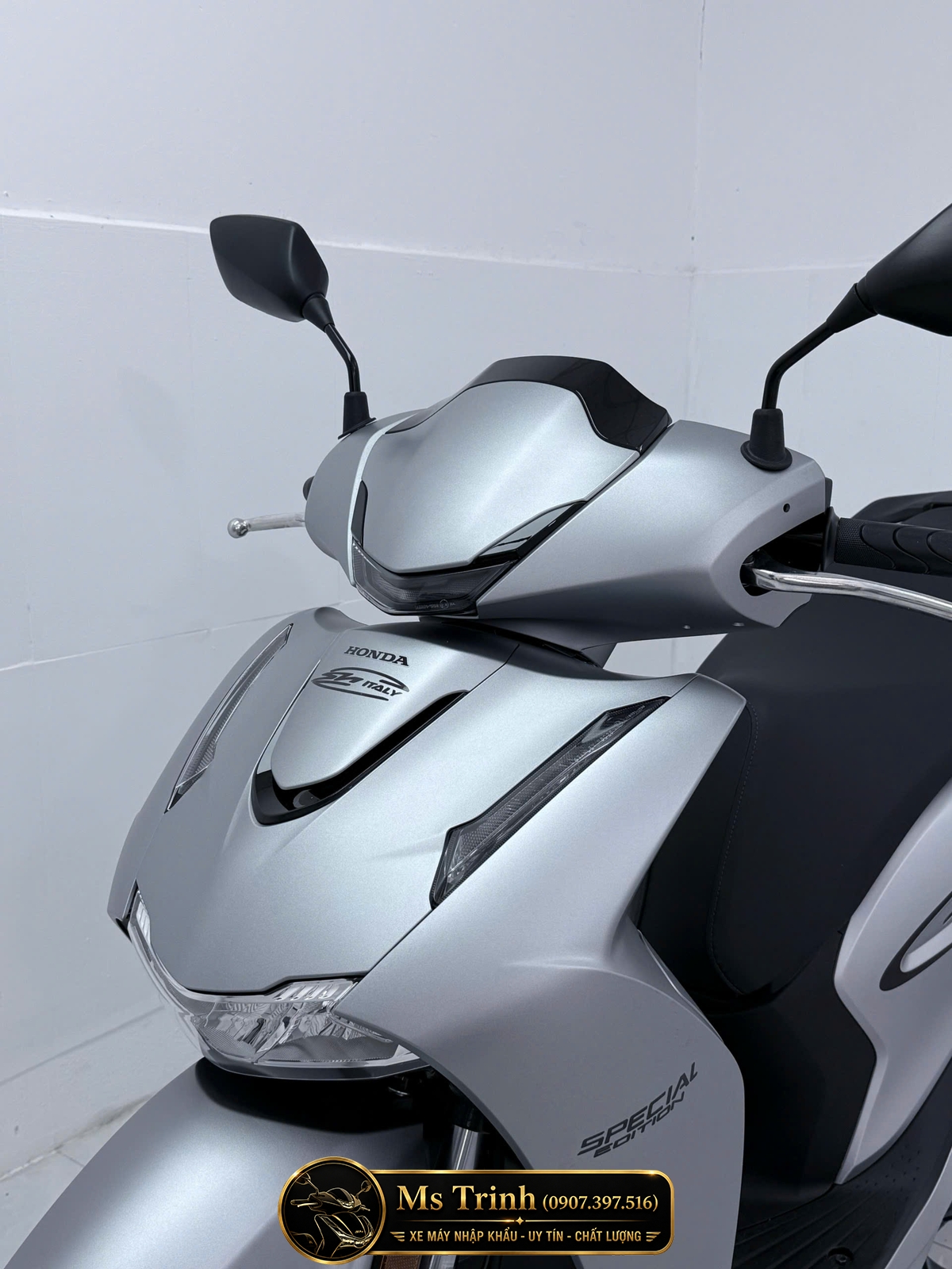 Honda SH150i Special Edition HMR màu bạc nhập Ý 2026 tại Moto Đồng Tháp | Giá mới nhất, xe chính ngạch Honda Moto Roma