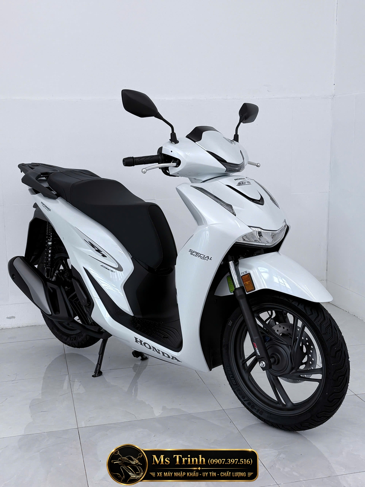 Honda SH150i Special Edition Standard nhập HMR Ý màu trắng tại Moto Đồng Tháp: Giá trị nằm trong từng chi tiết nguyên bản