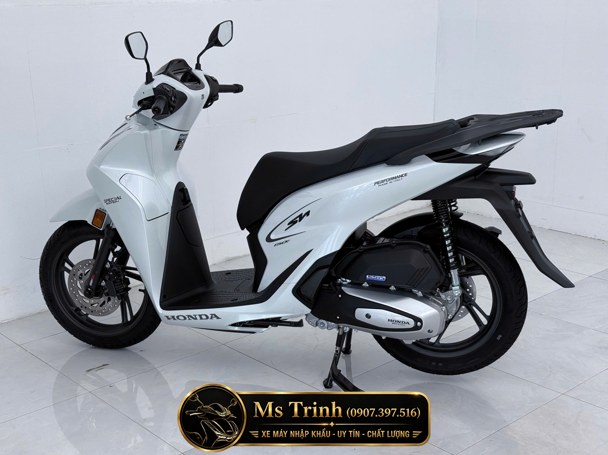 Honda SH150i Special Edition Standard nhập HMR Ý màu trắng tại Moto Đồng Tháp: Giá trị nằm trong từng chi tiết nguyên bản