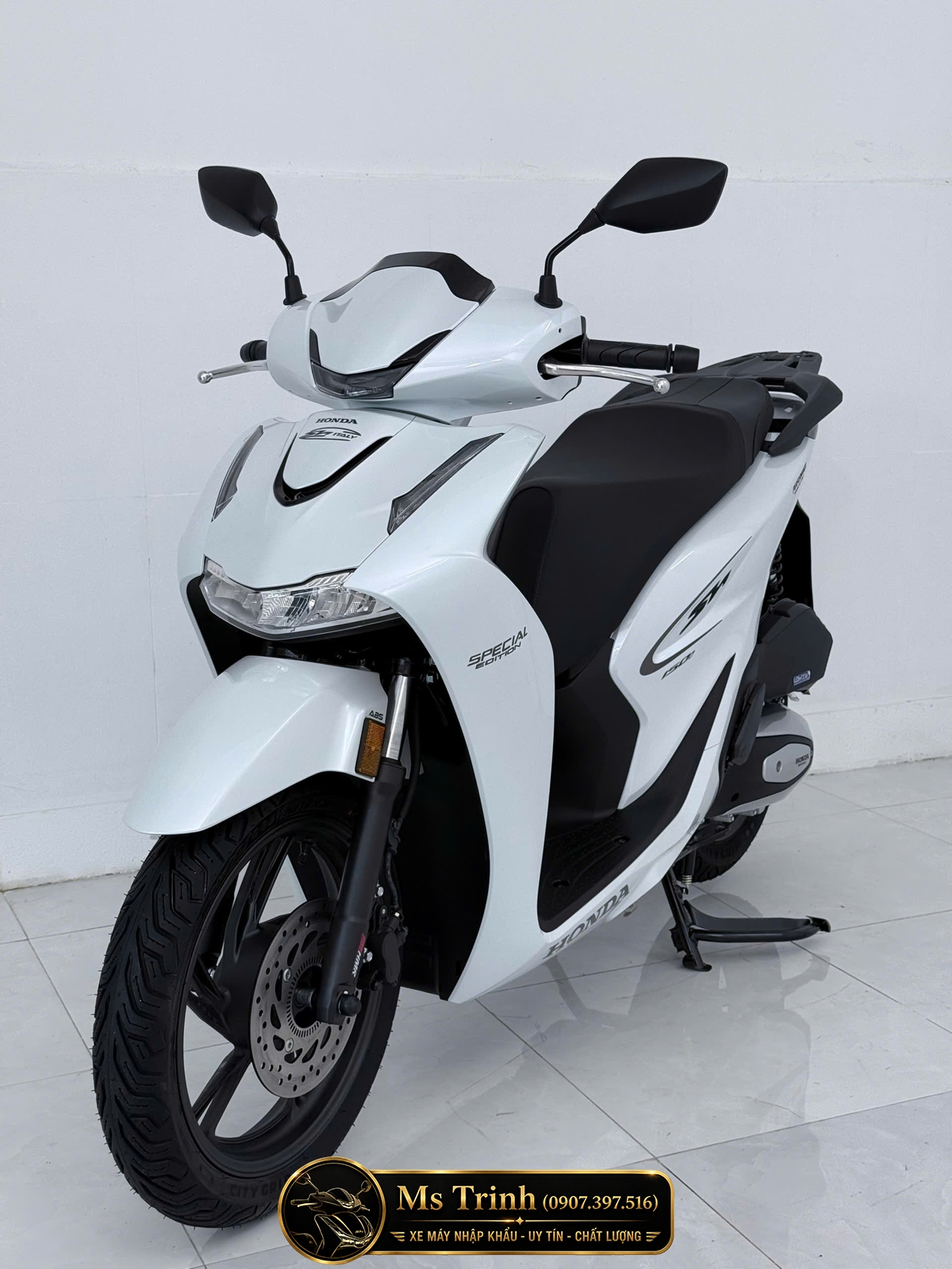 Honda SH150i Special Edition Standard nhập HMR Ý màu trắng tại Moto Đồng Tháp: Giá trị nằm trong từng chi tiết nguyên bản
