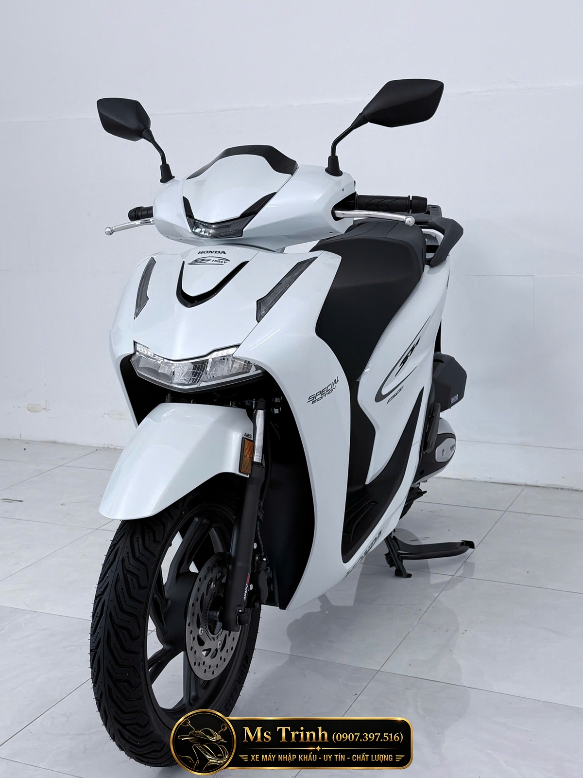 Honda SH150i Special Edition Standard nhập HMR Ý màu trắng tại Moto Đồng Tháp: Giá trị nằm trong từng chi tiết nguyên bản