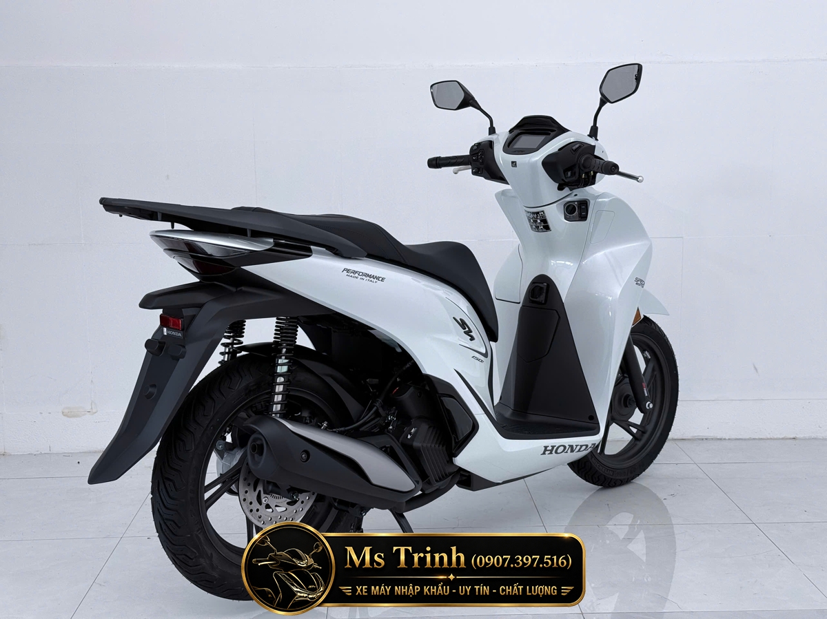Honda SH150i Special Edition Standard nhập HMR Ý màu trắng tại Moto Đồng Tháp: Giá trị nằm trong từng chi tiết nguyên bản