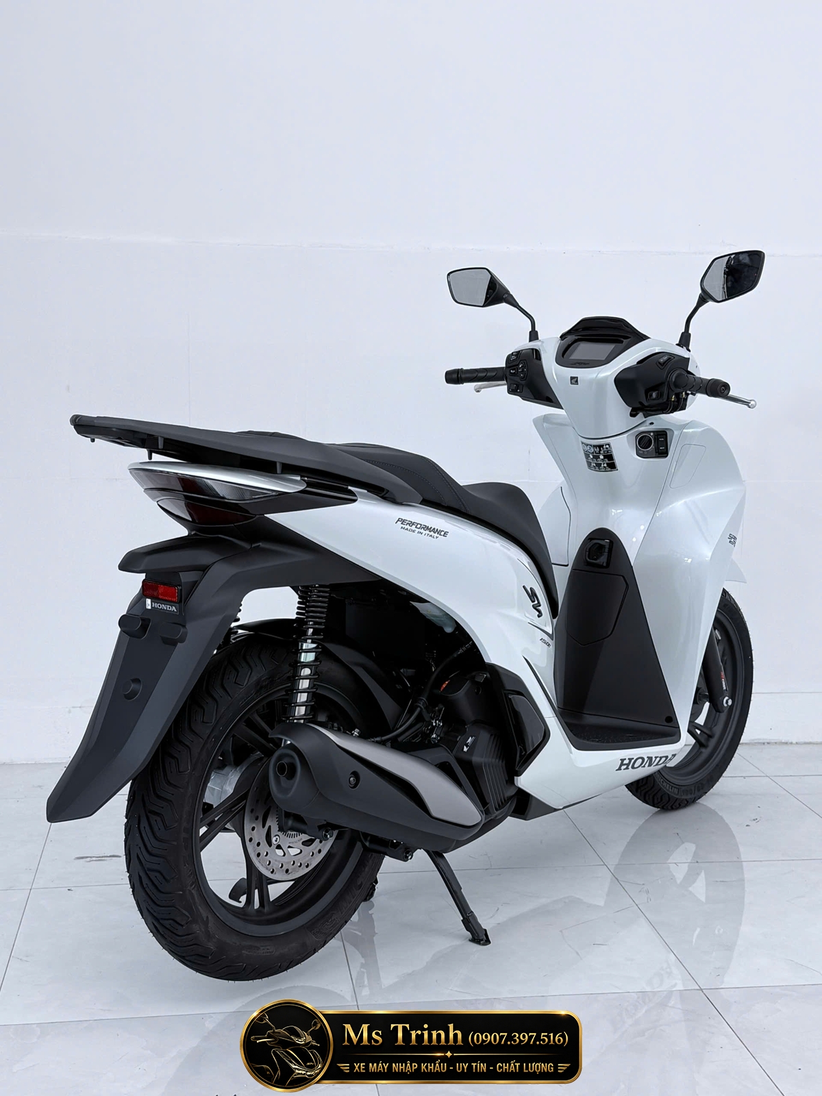 Honda SH150i Special Edition Standard nhập HMR Ý màu trắng tại Moto Đồng Tháp: Giá trị nằm trong từng chi tiết nguyên bản