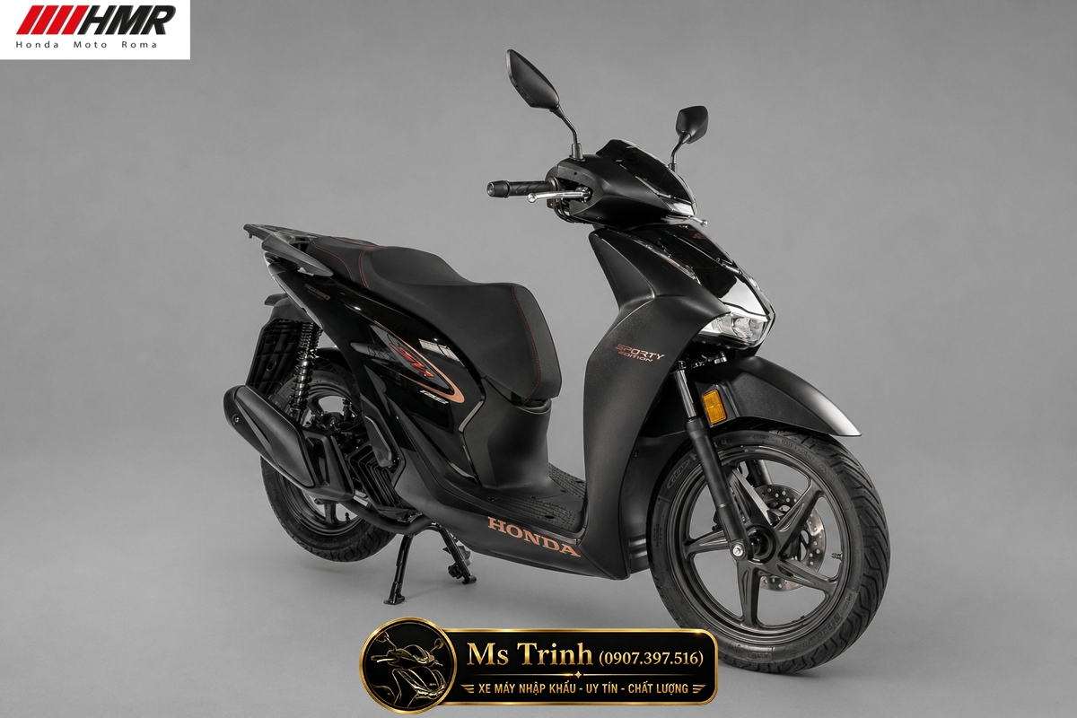 Honda SH150i nhập Ý 2026 Sporty màu đen tại Moto Đồng Tháp - Mẫu SH Ý cao cấp được săn đón nhất hiện nay