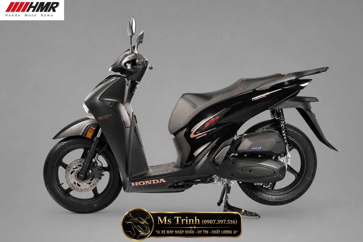 Honda SH150i nhập Ý 2026 Sporty màu đen tại Moto Đồng Tháp - Mẫu SH Ý cao cấp được săn đón nhất hiện nay
