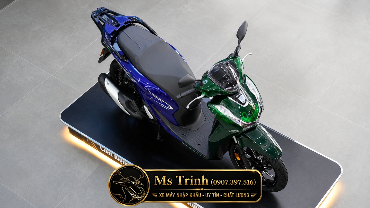 Honda SH150i Vetro Green - Sapphire tại Moto Đồng Tháp: SH Ý Limited 200 xe