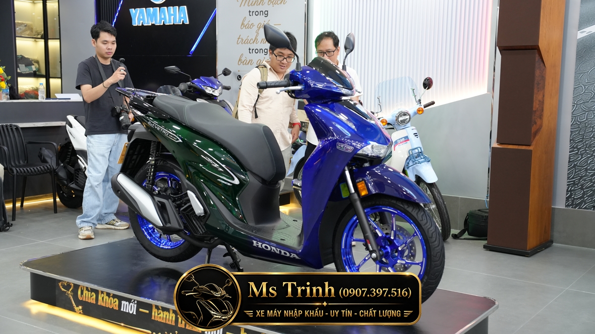 Honda SH150i Vetro Sapphire - Green tại Moto Đồng Tháp: SH Ý 2 trong 1 giới hạn 200 xe