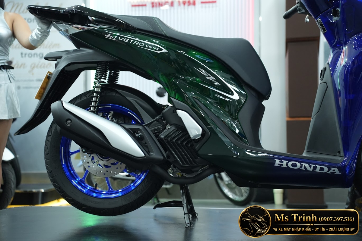 Honda SH150i Vetro Sapphire - Green tại Moto Đồng Tháp: SH Ý 2 trong 1 giới hạn 200 xe
