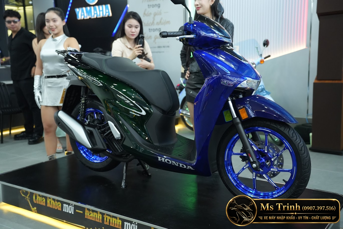 Honda SH150i Vetro Sapphire - Green tại Moto Đồng Tháp: SH Ý 2 trong 1 giới hạn 200 xe