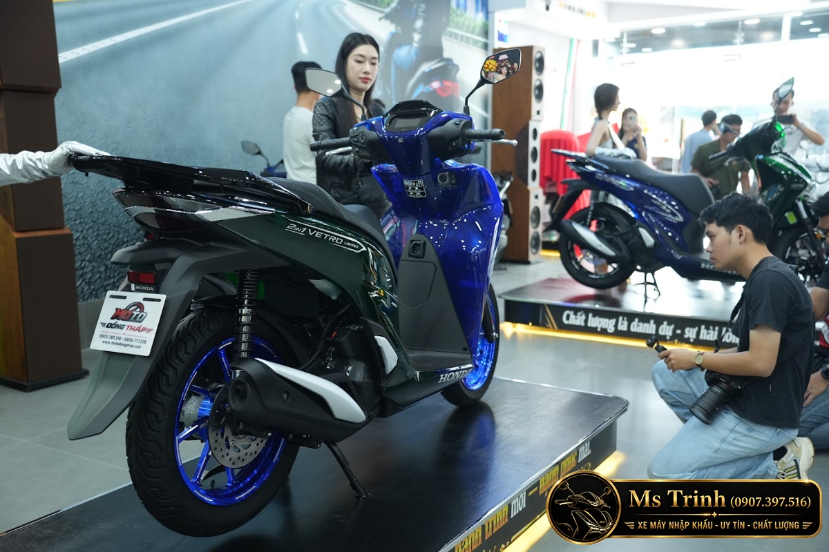 Honda SH150i Vetro Sapphire - Green tại Moto Đồng Tháp: SH Ý 2 trong 1 giới hạn 200 xe