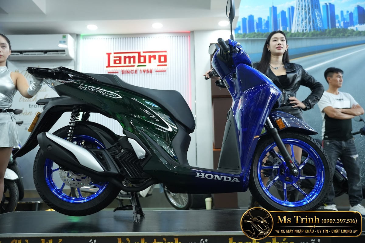 Honda SH150i Vetro Sapphire - Green tại Moto Đồng Tháp: SH Ý 2 trong 1 giới hạn 200 xe