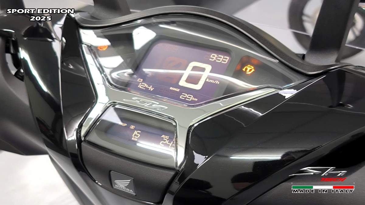 Honda SH150i 2025 Italy Sport Edition Màu Đen, Nhập Chính Hãng, Giá Rẻ tại Cần Thơ