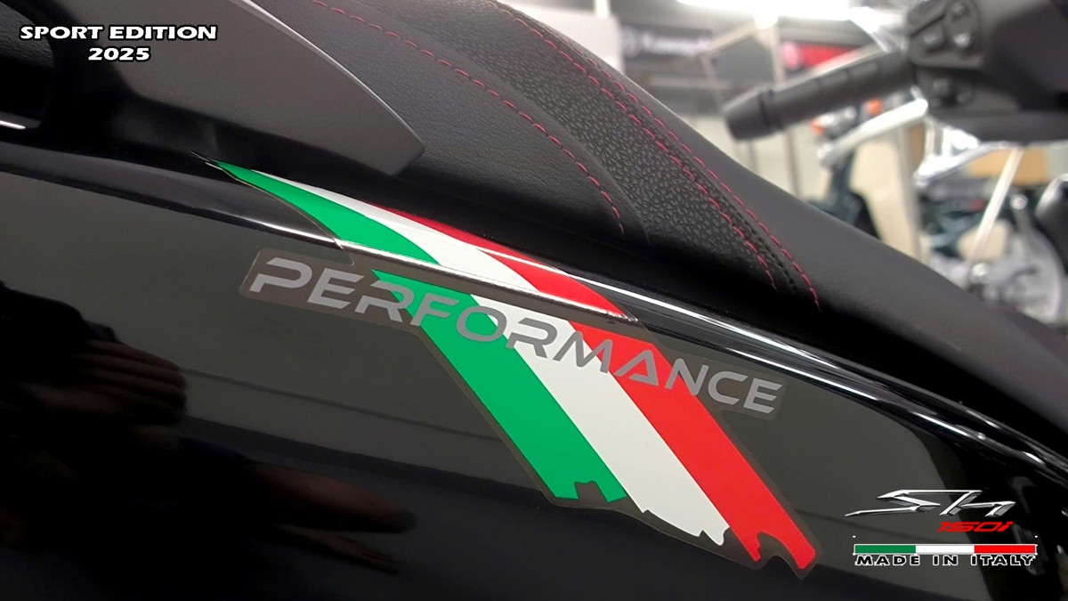 Honda SH150i 2025 Italy Sport Edition Màu Đen, Nhập Chính Hãng, Giá Rẻ tại Cần Thơ