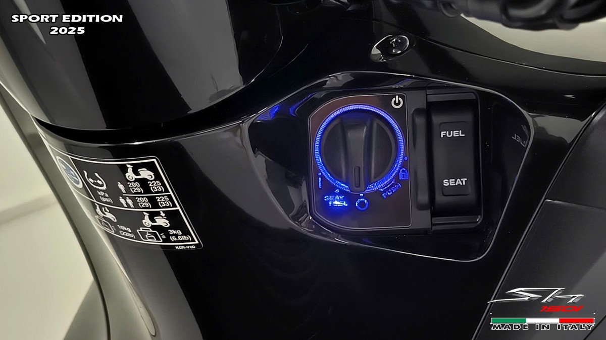 Honda SH150i 2025 Italy Sport Edition Màu Đen, Nhập Chính Hãng, Giá Rẻ tại Cần Thơ