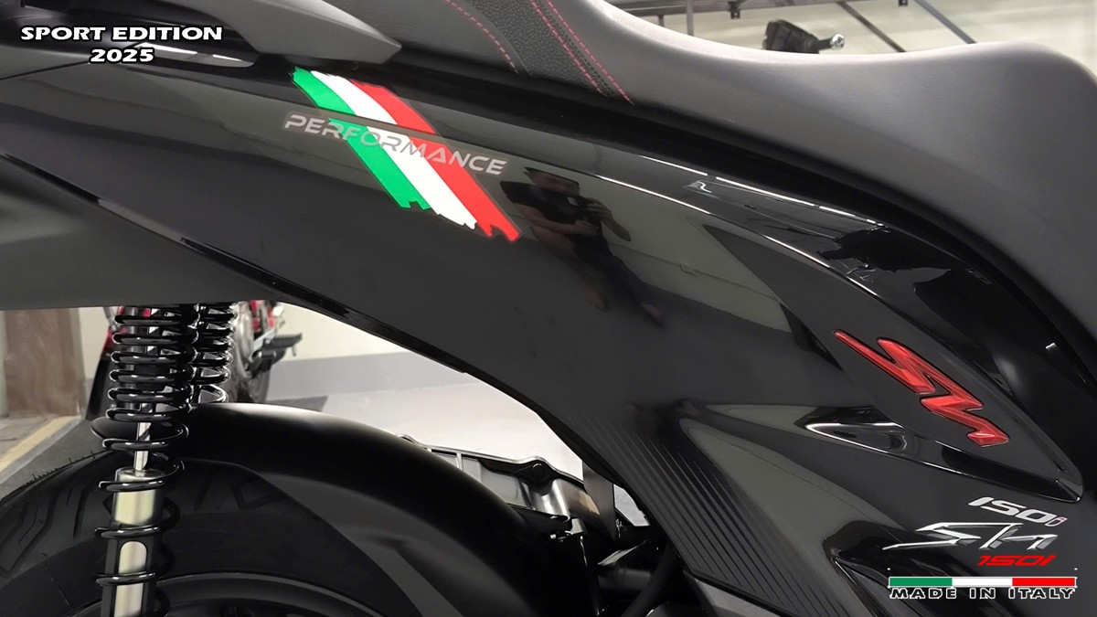 Honda SH150i 2025 Italy Sport Edition Màu Đen, Nhập Chính Hãng, Giá Rẻ tại Cần Thơ