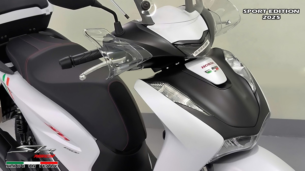 Honda SH150i Sport Edition 2025 Trắng, Made In Italy, Nhập Chính Hãng tại Cần Thơ