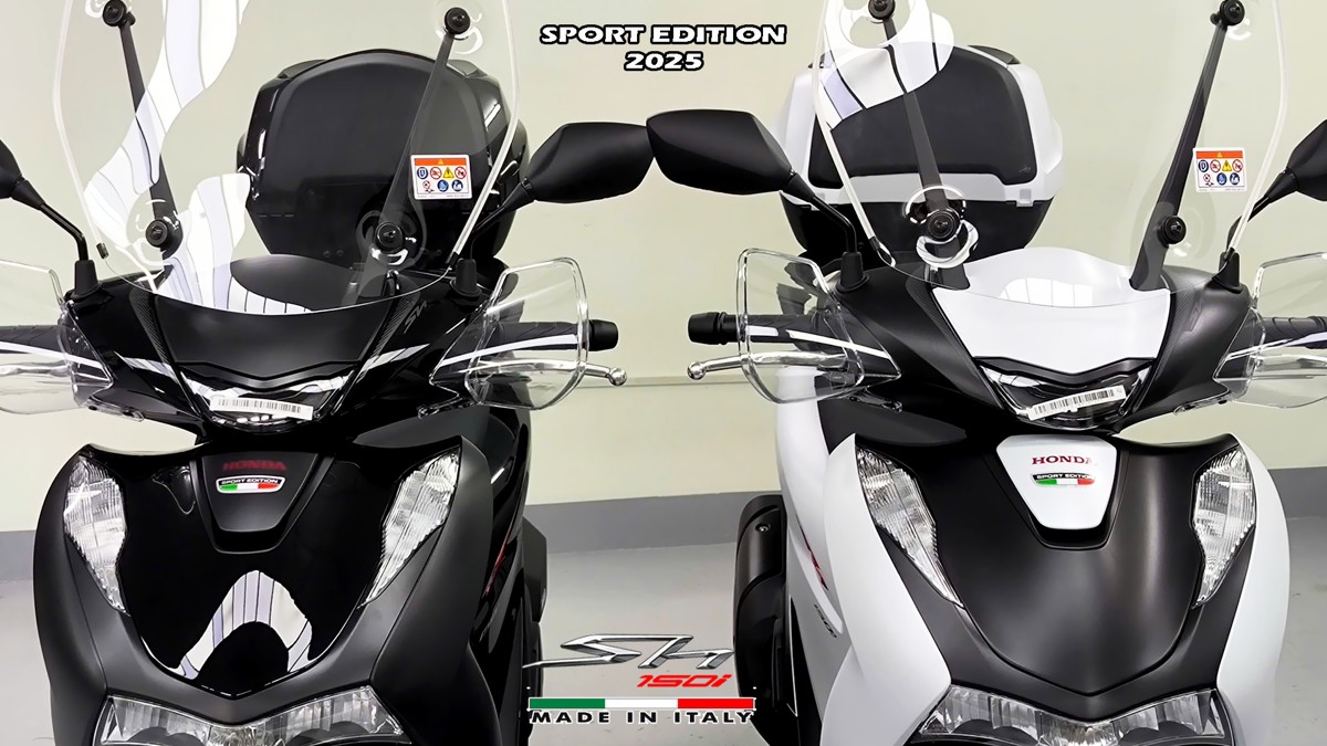 Honda SH150i Sport Edition 2025 Trắng, Made In Italy, Nhập Chính Hãng tại Cần Thơ