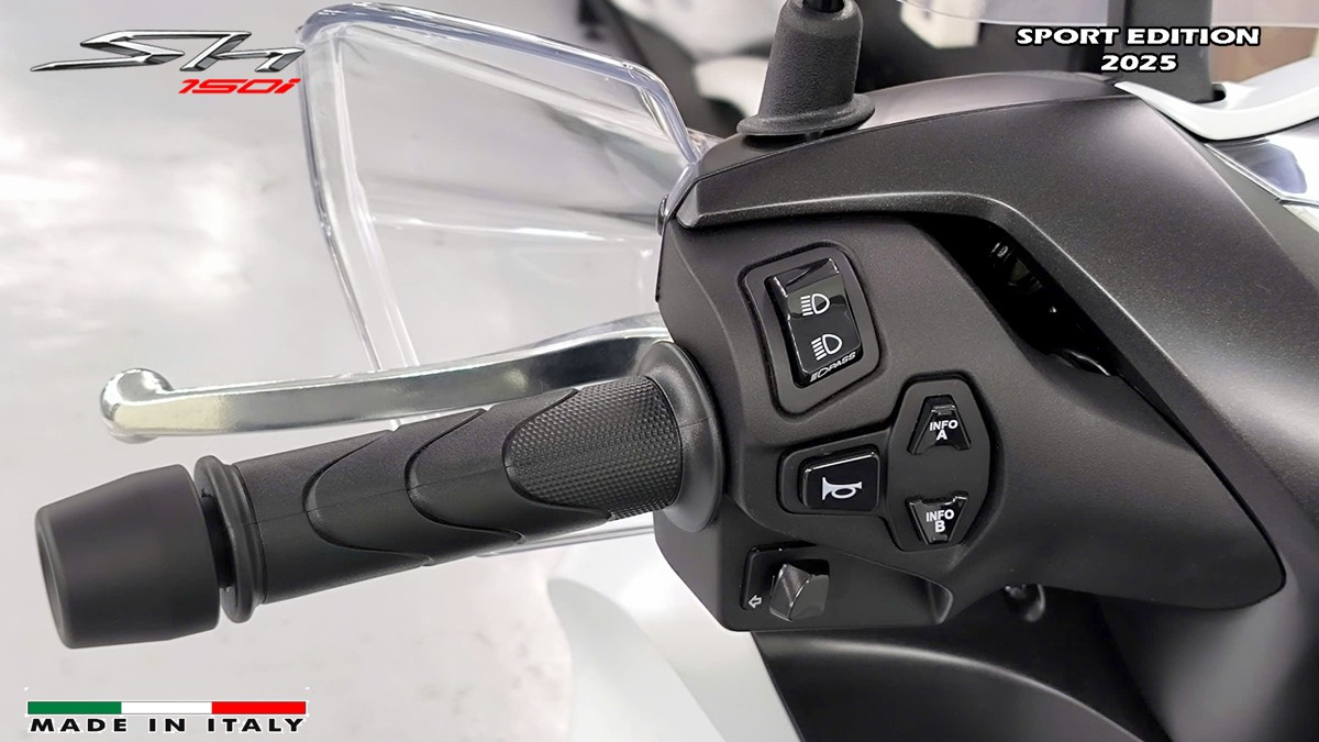 Honda SH150i Sport Edition 2025 Trắng, Made In Italy, Nhập Chính Hãng tại Cần Thơ