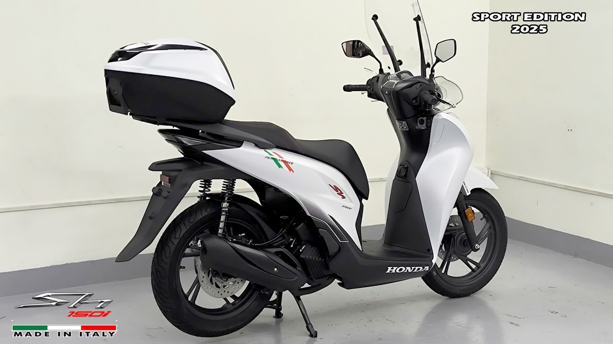 Honda SH150i Sport Edition 2025 Trắng, Made In Italy, Nhập Chính Hãng tại Cần Thơ