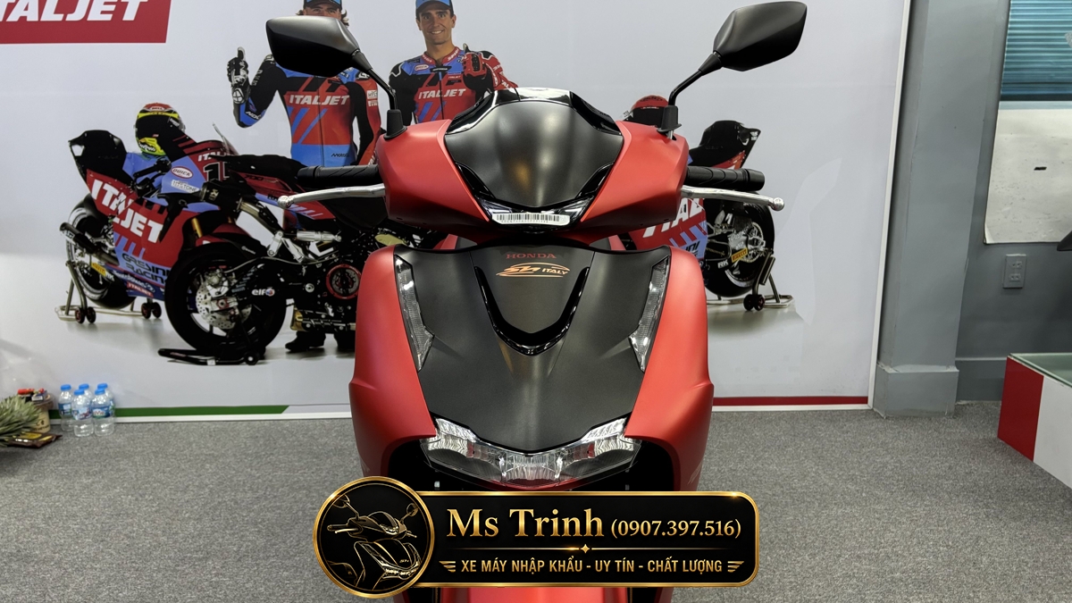 Honda SH150 Ý 2026 màu đỏ Sporty New Concept tại Moto Đồng Tháp: Giá trị khác biệt của một chiếc SH nhập khẩu