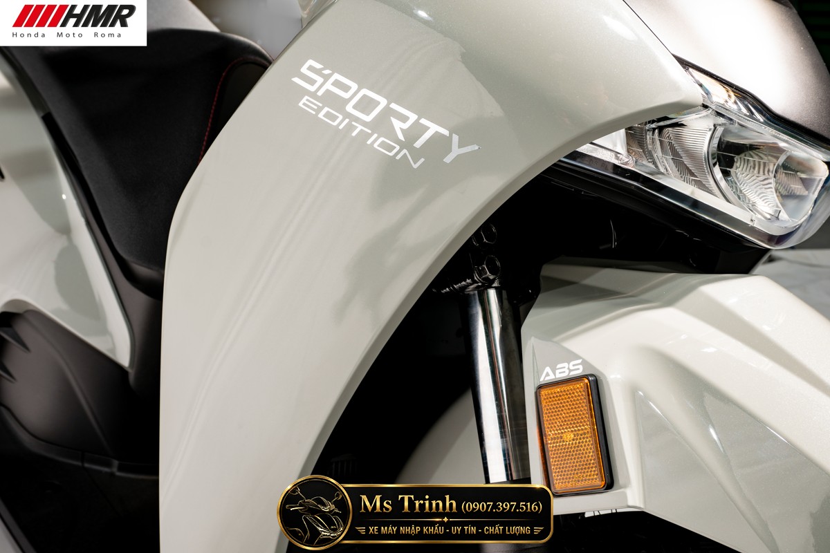 Honda SH350i nhập Ý 2026 tại Moto Đồng Tháp - SH350i Sporty Trắng Nhám, Xám Bóng Đẳng Cấp Chuẩn Ý