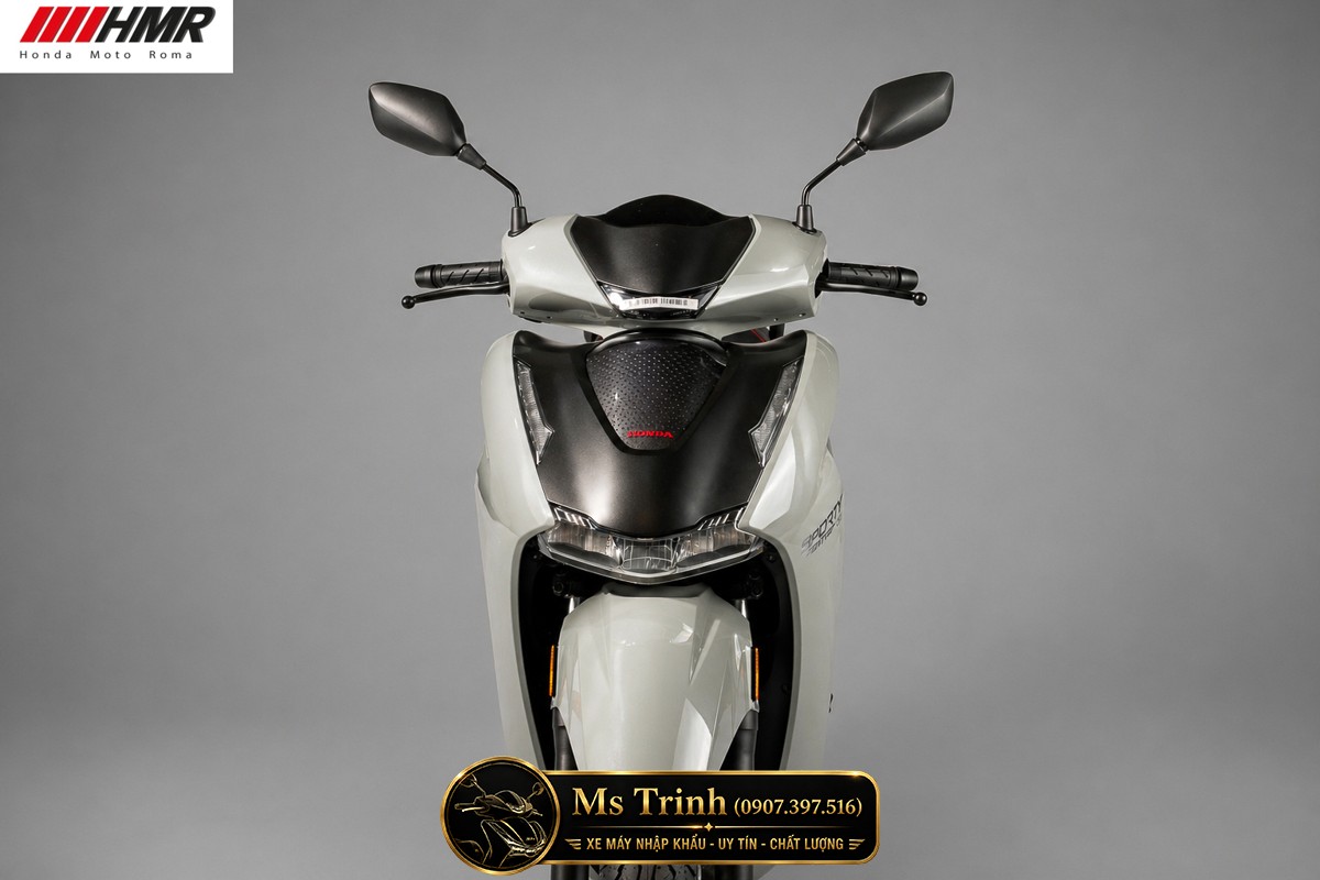 Honda SH350i nhập Ý 2026 tại Moto Đồng Tháp - SH350i Sporty Trắng Nhám, Xám Bóng Đẳng Cấp Chuẩn Ý