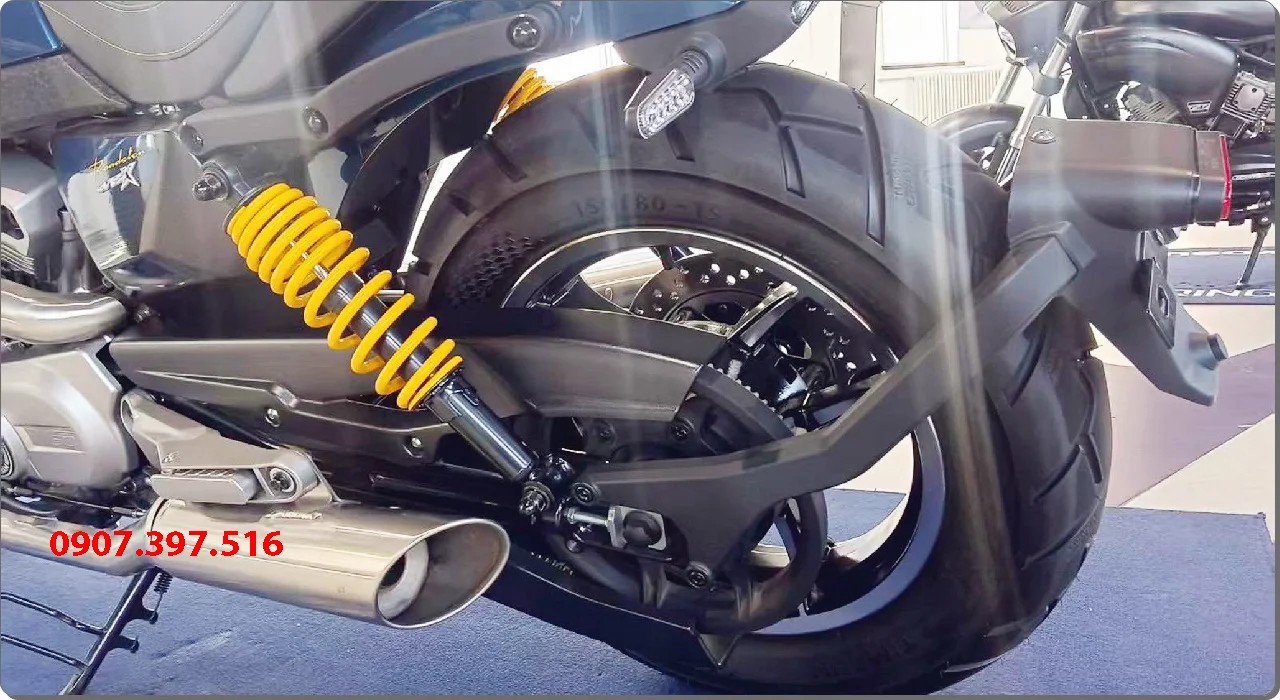 Hyosung GV350X tại Moto Đồng Tháp - Cruiser 350cc Phong Cách Mỹ Cơ Bắp, Cá Tính