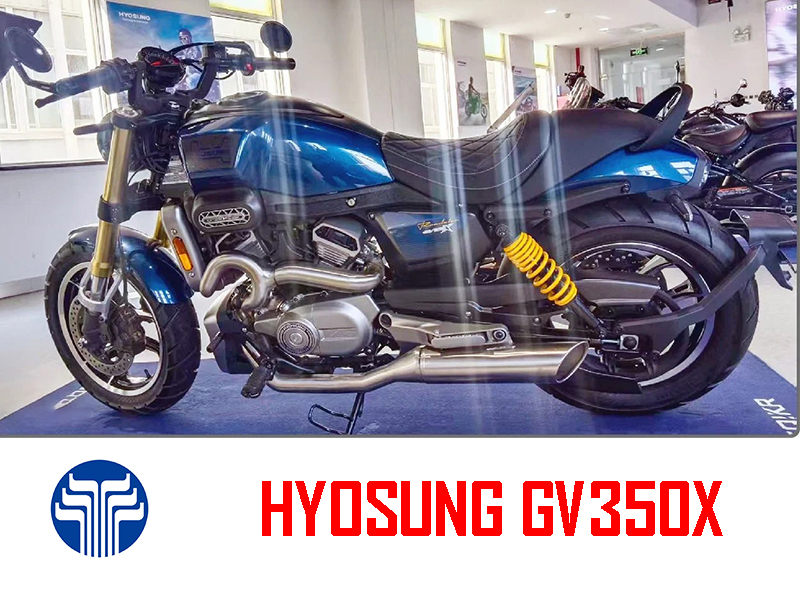 Hyosung GV350X tại Moto Đồng Tháp - Cruiser 350cc Phong Cách Mỹ Cơ Bắp, Cá Tính
