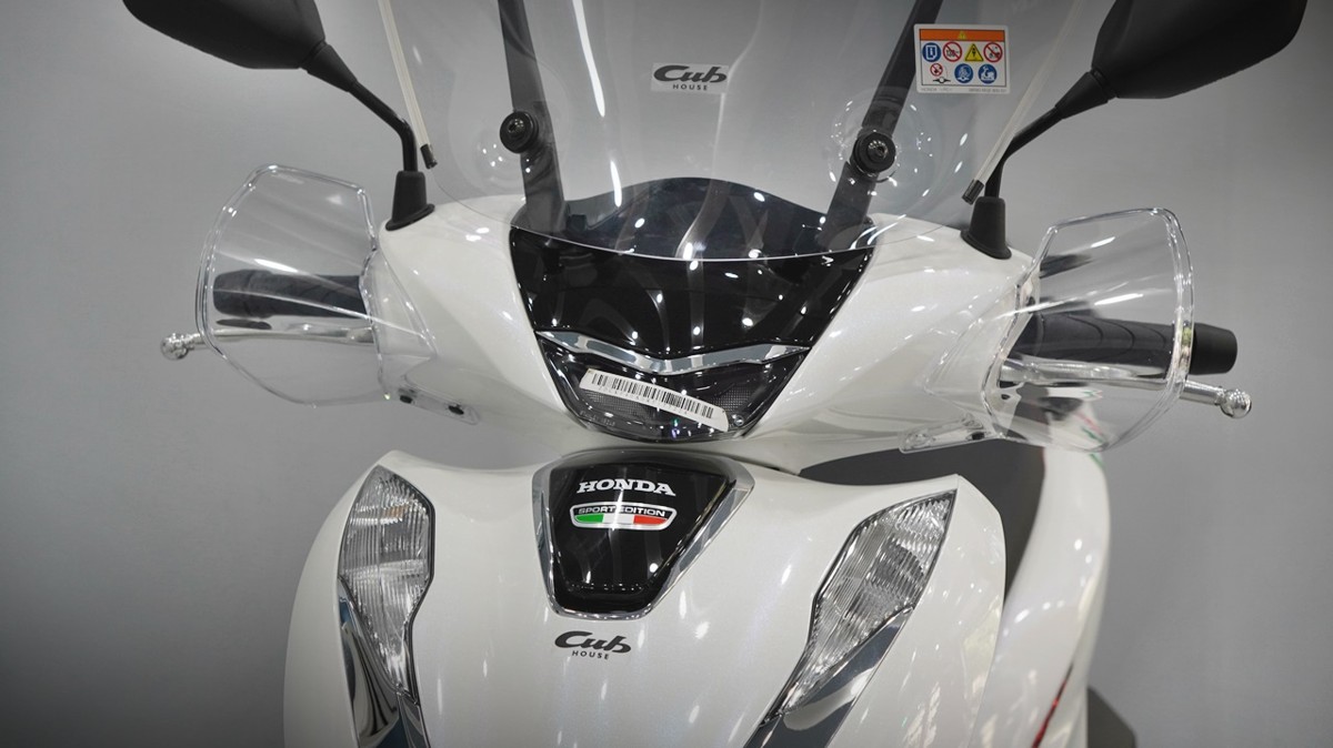 Honda SH150 trắng pha lê nhập Ý 2026 tại Moto Đồng Tháp - Sport Edition chính ngạch, chuẩn chất Ý