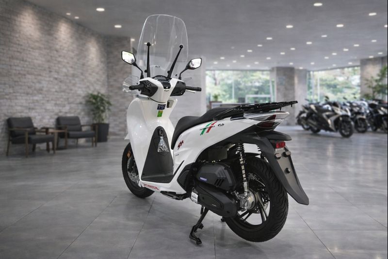 Honda SH150 trắng pha lê nhập Ý 2026 tại Moto Đồng Tháp - Sport Edition chính ngạch, chuẩn chất Ý