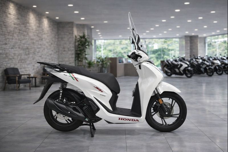 Honda SH150 trắng pha lê nhập Ý 2026 tại Moto Đồng Tháp - Sport Edition chính ngạch, chuẩn chất Ý