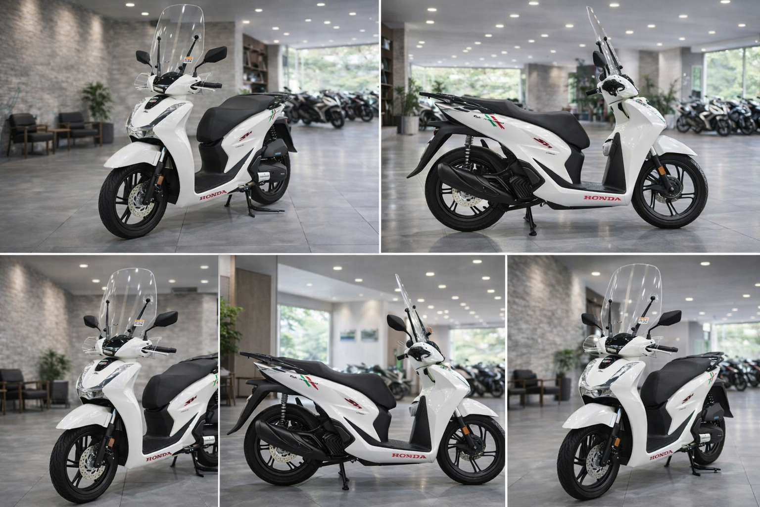 Honda SH150 trắng pha lê nhập Ý 2026 tại Moto Đồng Tháp - Sport Edition chính ngạch, chuẩn chất Ý