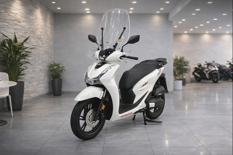 Honda SH150 trắng pha lê nhập Ý 2026 tại Moto Đồng Tháp - Sport Edition chính ngạch, chuẩn chất Ý