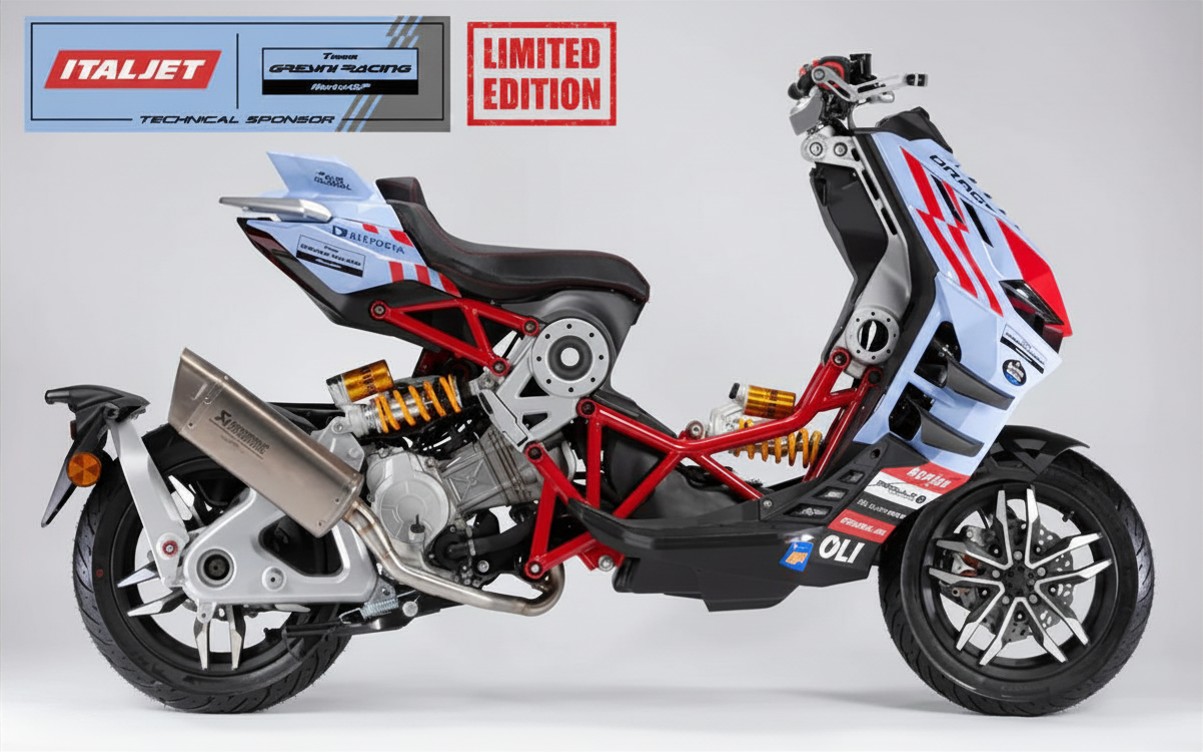 Italjet Dragster 300 Gresini Racing Tại Moto Đồng Tháp - Chiếc Scooter Ý Khiến Dân Chơi Xe Phải Ngoái Nhìn
