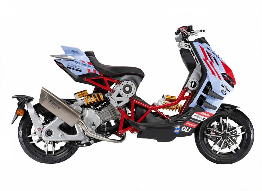 Italjet Dragster 300 Gresini Racing Tại Moto Đồng Tháp - Chiếc Scooter Ý Khiến Dân Chơi Xe Phải Ngoái Nhìn