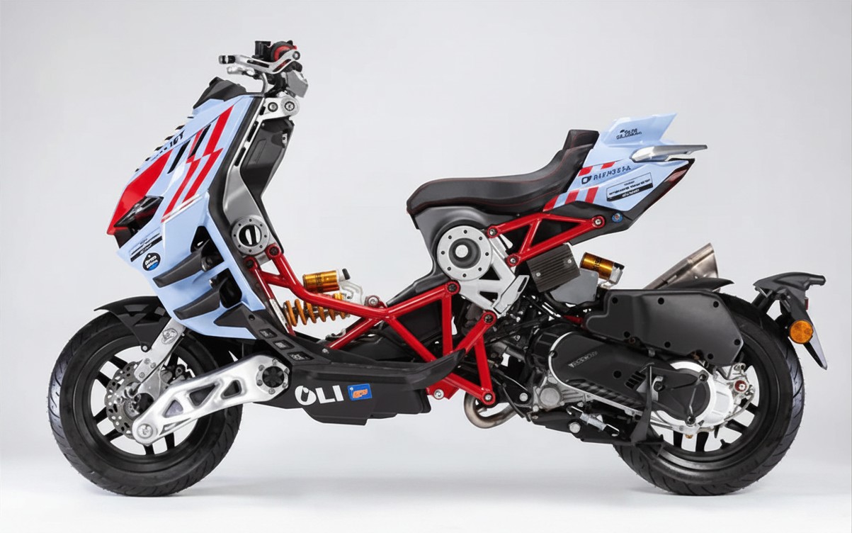 Italjet Dragster 300 Gresini Racing Tại Moto Đồng Tháp - Chiếc Scooter Ý Khiến Dân Chơi Xe Phải Ngoái Nhìn
