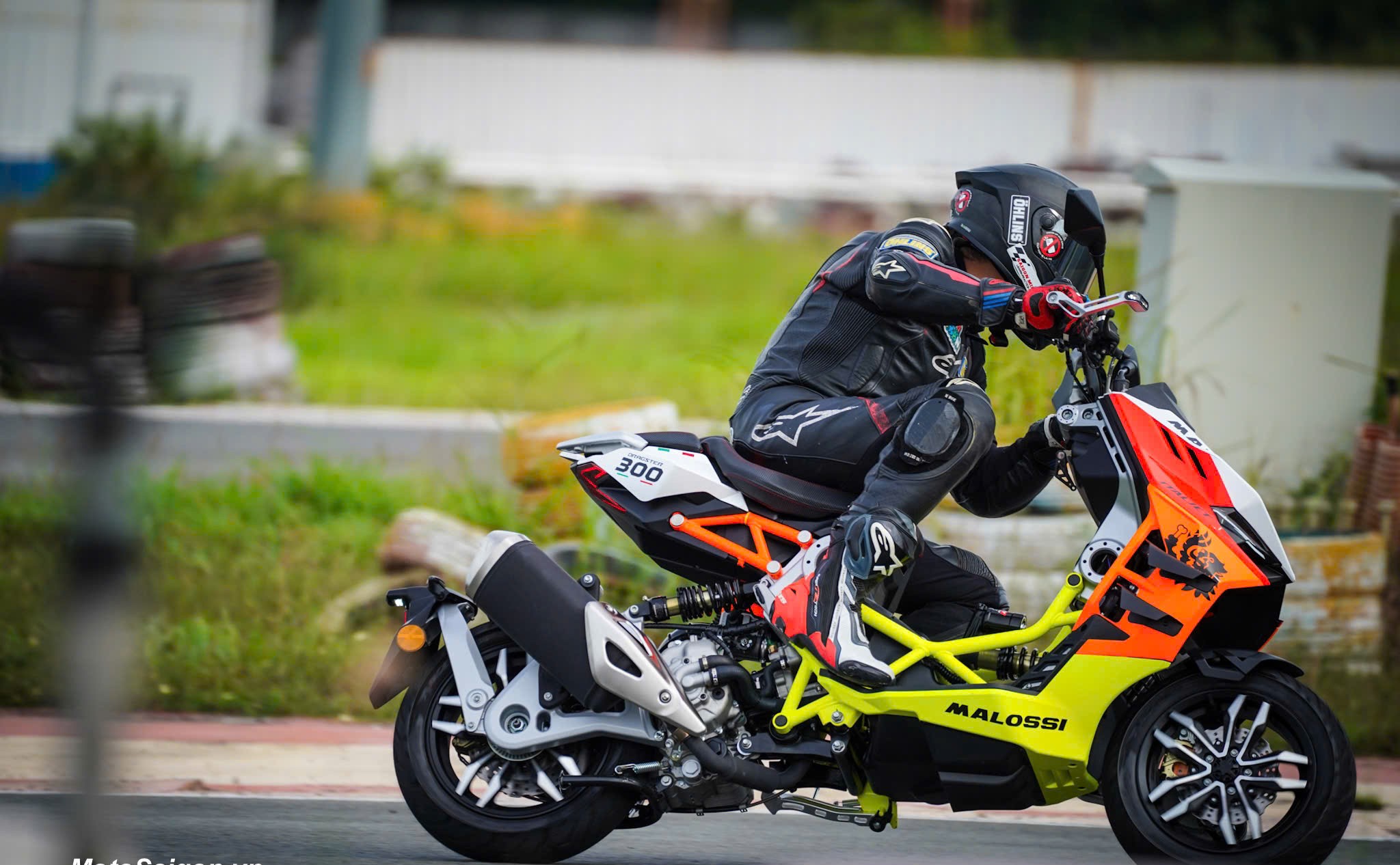 Italjet Dragster 300 Malossi, Xe Tay Ga Đua Nội Thành Thương Hiệu Italy tại Cần Thơ